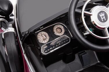 Дитячий електромобіль - ретро-автомобіль Audi Horch 930V - ліцензійний - 24V7AH, 2 двигуни - пульт дистанційного керування 2.4Ghz,