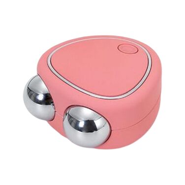 Масажер для очей, мікрострумовий масажер для обличчя масажер для обличчя, підтяжка обличчя для догляду за сухими очима Bexdug Pink