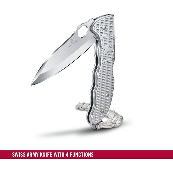 Кишеньковий ніж Victorinox Hunter Pro M Alox (4 функції, клинок з фіксацією однією рукою) Silver Single
