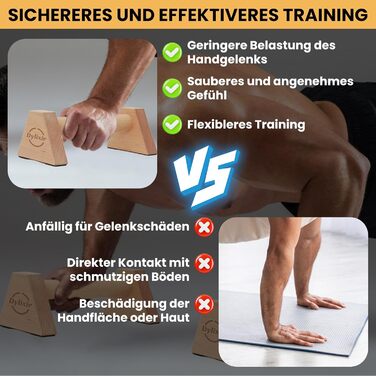 Ручки для віджимань, 2 перекладини для віджимань, дерев&39яні паралелети, ручки для віджимань, що покращують стан суглобів, обладнання для калістеніки, обладнання для домашнього фітнесу, стійка на руках та віджимання, модель S