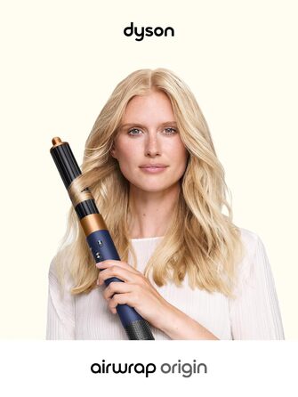 Мультистайлер та сушарка для волосся Dyson Airwrap Origin, темно-синій/мідний
