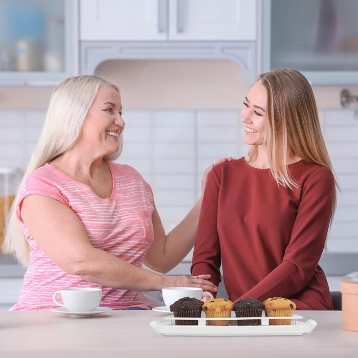 Контейнер для випічки Relaxdays, прямокутний, з кришкою, для тортів та мафінів, сервірувальний набір для вечірок, розміри 15,5 x 37,5 x 27,5 см, білий/прозорий