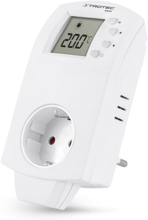 Вставний термостат TROTEC BN30, термовимикач для інфрачервоного опалення, кімнатний термостат, 5-30 C