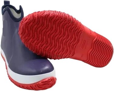 Чоловіче гумове взуття, гумове взуття для чоловіків, повсякденні гумові чоботи, водонепроникні робочі чоботи, гумові чоботи на платформі, сині, розмір 46 EU