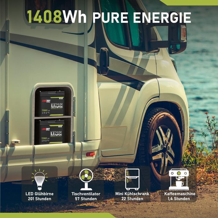 Міні-літієва батарея LiFePO4 110Ah 12V з тривалим терміном служби замінює сонячну батарею BMS на 100Ah для автофургонів, човнів та інших сонячних систем.