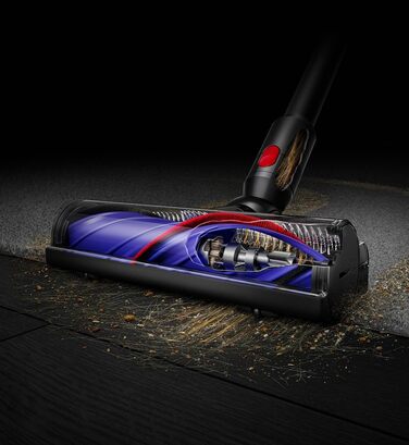 Ручний пилосос Dyson V8 Cyclone, чорний із зеленим, до 60 хв роботи