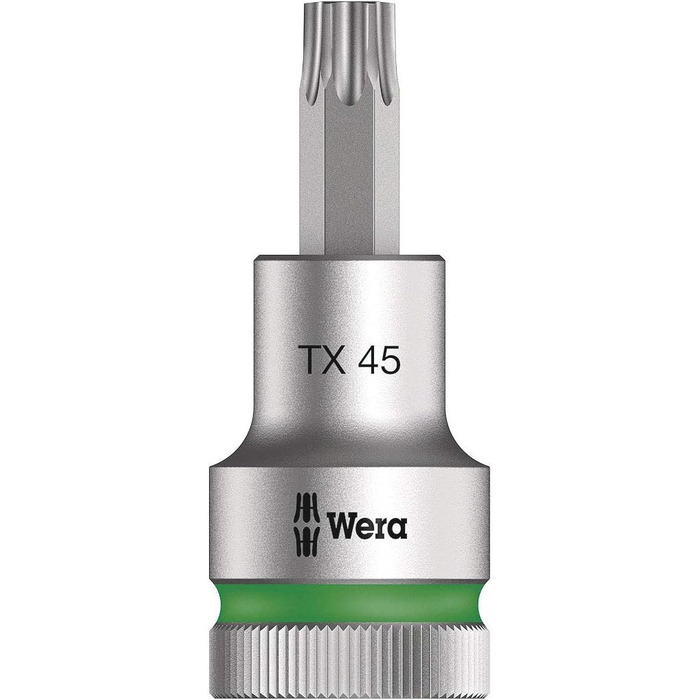 Набір біт Wera 05003997001 C 3, TORX HF Zyklop Bitnuss-Satz, Torx, з фіксатором, привід 1/2, 6 предметів