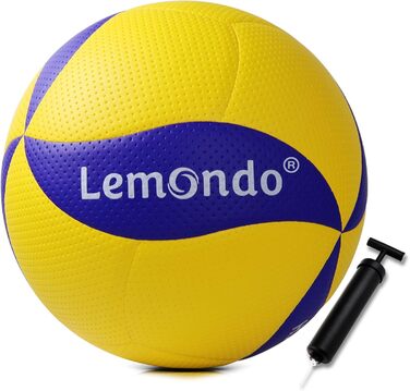 Волейбольний м'яч Lemondo Soft Play Pro (з насосом), Водонепроникний, Для пляжу/басейну та приміщень, Тренувальний/Ігровий