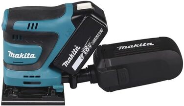 Орбітальна шліфувальна машина Makita DBO480ZJ 18 В LXT 112 x 102 мм (тільки продукт) від Makpac