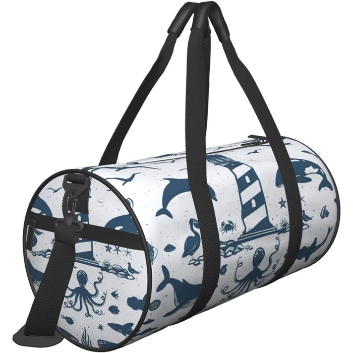 Дорожня сумка-валіза Морський світ, легка спортивна сумка для йоги та подорожей