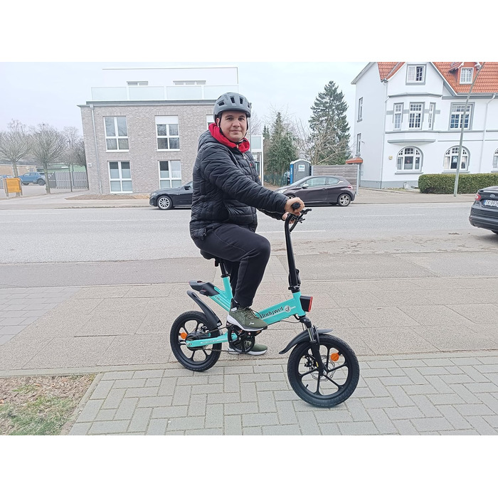 Електричний велосипед Bodywel T16 Mini E Bike 16 дюймів 250W 36V / 10.4Ah чорний