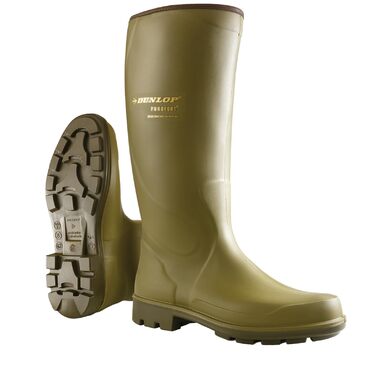 Захисне взуття Dunlop унісекс для дорослих гумові чоботи Dunlop Purofort Terroir Pro, лісово-зелені, EU 40 42 зелені