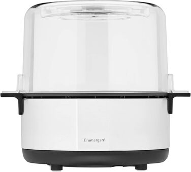 Кухонна міні-машина для попкорну для дому, виробник попкорну, гаряча плита з покриттям, кришка як миска для подачі, отвір для розтоплення масла, попкорн з цукром і сіллю, компактний, матовий з нержавіючої сталі