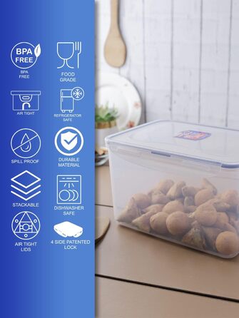 Доза для запікання Lock & Lock HPL827, 4,5 л, (упаковка з 1)