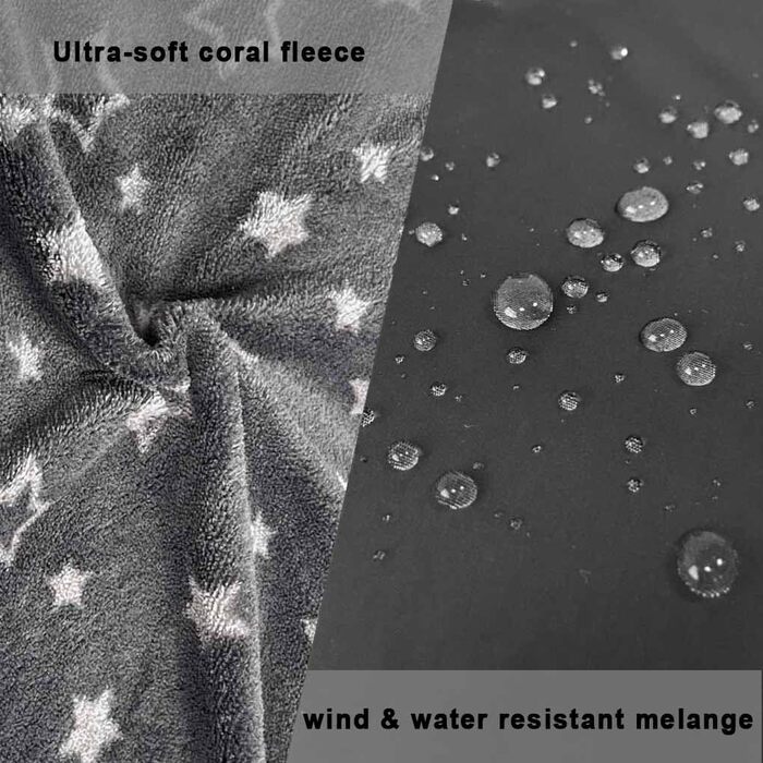 Муфта для ніг CozyMe, зимовий чохол для коляски для малюків, легке регулювання температури, люлька для немовляти, водонепроникна к