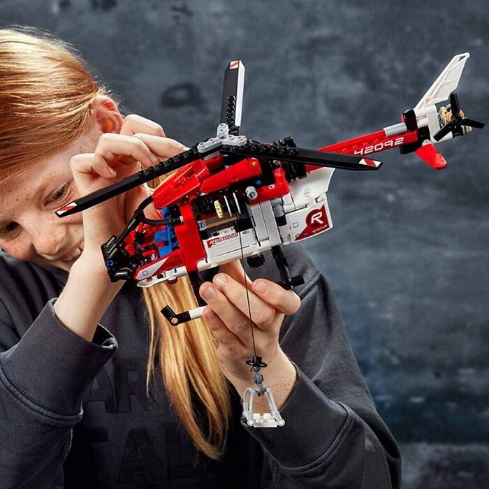 Набір конструкторів Technic Lego Rescue Helicopter 42092, 8 років і більше, новинка 2019 (325 деталей)