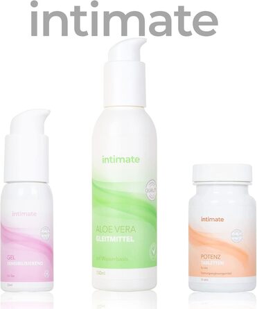 Гель-лубрикант Intimate Gel Sensibilisierend, 50 мл, для жінок у період менопаузи