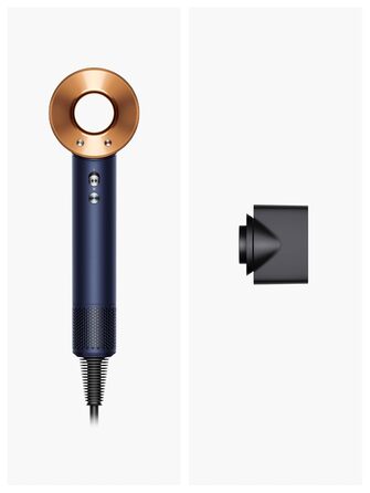Фен Dyson Supersonic Origin, темно-синій з мідним