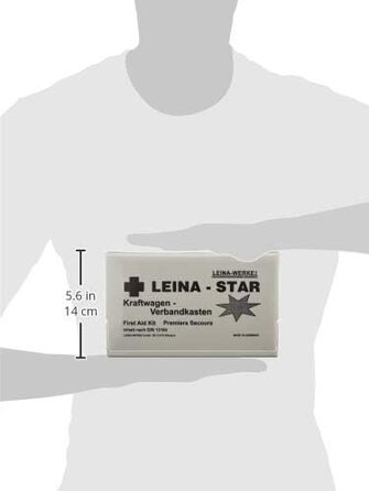 Аптечка першої допомоги DIN 13164 B з рятувальною ковдрою, 73600