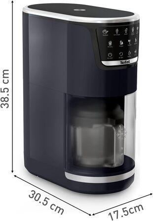 Морозивоnice Tefal Dolci для морозива, джелато, протеїнового морозива та сорбету, з 3 чашами з тритану