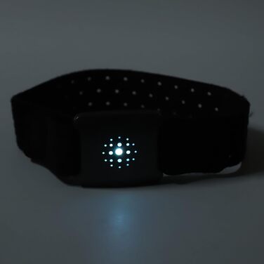 Браслет для моніторингу серцевого ритму, USB, водонепроникний, оптичний датчик відстеження, аксесуар для спортивних фітнес-тренувань для тренажерного залу, активного відпочинку, бігу, плавання, матеріал ABS, чорний