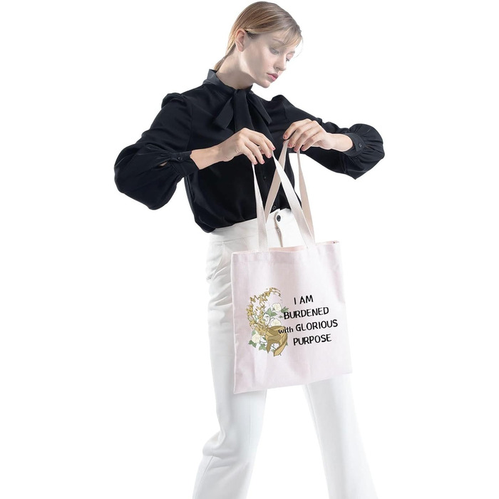 Косметичка з написом Я обтяжений славною метою, сумка-переноска з написом Я обтяжений славною метою