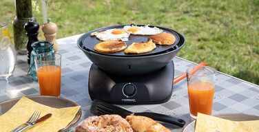 Газовий гриль Campingaz 360 Grill CV безкоштовний набір з 4 грилів CV470. Спеціальна пропозиція гриль унісекс для дорослих, антрацитовий, один розмір, для кемпінгу та активного відпочинку