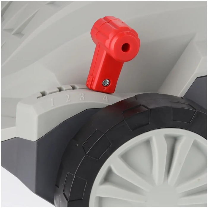 Аератор газону DEDRA, електричний, потужність 1500 Вт, 3000 об/хв, ширина захвату 32 см, низький рівень шуму, мішок для збору 30 л, з регулюванням глибини