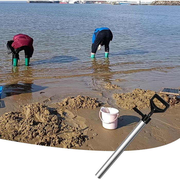 Насос для креветок Oshhni, пристрій для лову морепродуктів, пляжний артефакт, екстрактор креветок для жучків, розмір L