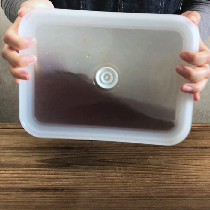 Емальований контейнер для зберігання продуктів у вакуумному герметичному контейнері XL 2,8 л 23,5 x 17,5 x 9,5 см Зберігає свіжість продуктів значно довше Захищає продукти від бактерій та цвілі Вакуумний насос не входить до комплекту