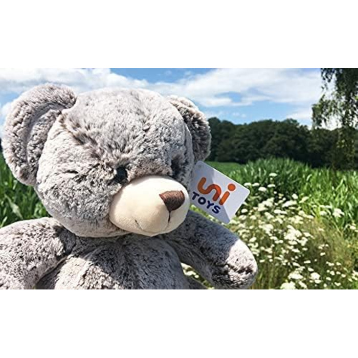 М'який плюшевий ведмедик Uni-Toys (24 см), світло-коричневий