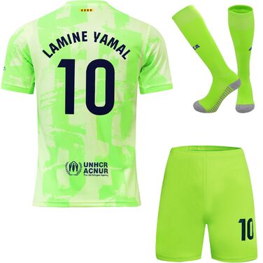 Ямал 10 Зелена третя майка, шорти та шкарпетки, дитячі та юнацькі, розмір зелений 28 (10-11 років)