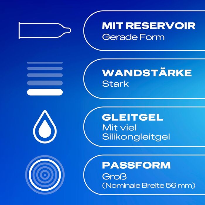 Презервативи Durex Perfect Glide, додатково зволожені, 10 шт