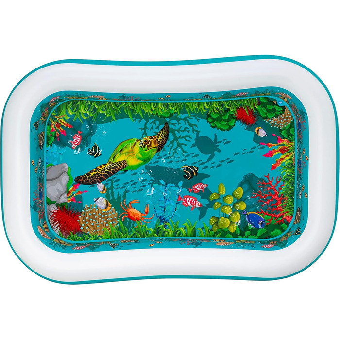 Сімейний басейн Bestway 3D Adventure 262 x 175 x 51 см, прямокутний 262 x 175 x 51 см 3D