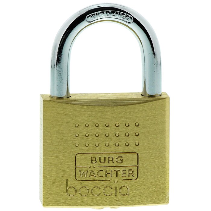 Замок навісний Burg-Wchter Boccia 450 40 6 SB, дужка 6,5 мм, захист від зрізу, 6 ключів