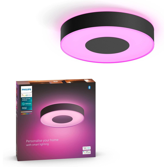 Стельовий світильник Philips Hue Xamento, чорний