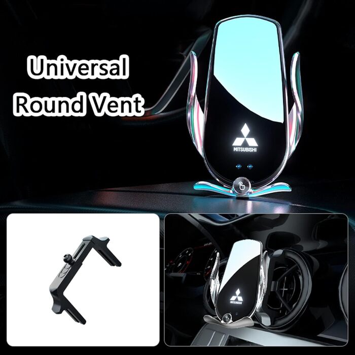 Автомобільний тримач для мобільного телефону REDAEL для Mitsubishi, тримач для мобільного телефону, що обертається на 360, тримач