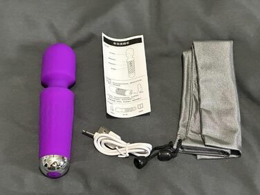 Вібратор Vibration для жінок Sex Toys, Фалоімітатор з 8 інтенсивностями вібрації, Секс іграшка для жінок пар 20 частот вібрації, Набори вібраторів для жінок Паличка для масажу клітора, фіолетовий