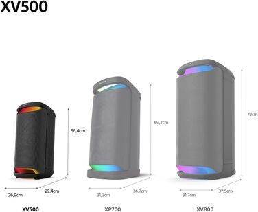 Бездротова Bluetooth колонка для вечірок з потужним звуком і MEGA BASS - 25 годин автономної роботи, портативна, світлодіодне підс