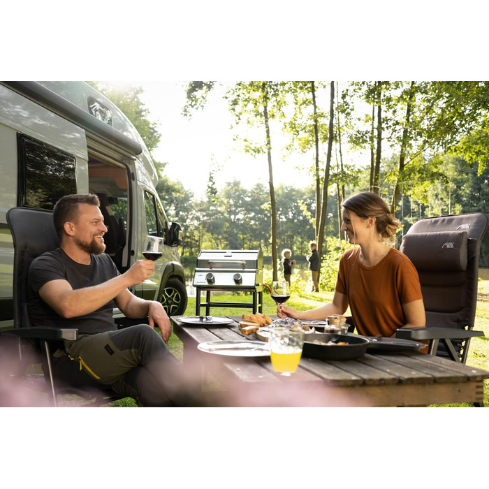 Основа Grillfrst - Підставка для кемпінгового гриля - Гриль для автофургонів - Газовий гриль G201E
