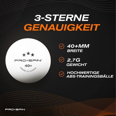 Ракетка для настільного тенісу PRO SPIN високопродуктивний набір, червоний, для 2 гравців