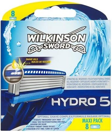 Леза для бритви Wilkinson Sword Hydro 5, 8 шт.