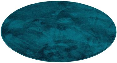 Розкішний Супер М'який Кудлатий Килим з довгим ворсом Круглий Пухнастий М'який Вітальня Спальня Melia Бензин 200 см Круглий