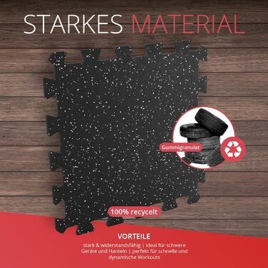 Захисний килимок Набір захисних килимків для підлоги 9 шт. гумовий гумовий килимок Спортивний килимок Гімнастичний килимок Килимок