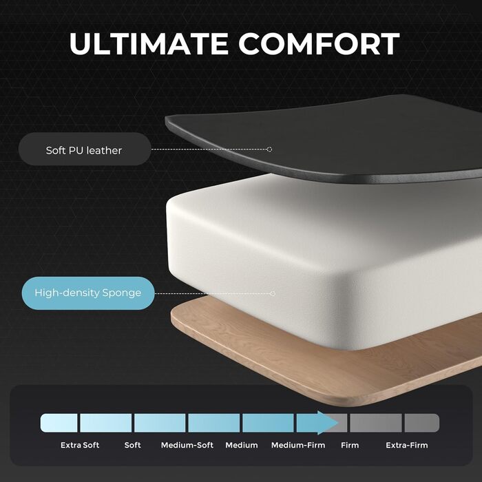 Ігрове крісло GTPLAYER, офісне крісло, масажне ігрове крісло, ергономічне ігрове крісло з підставкою для ніг, підголівником, масажною подушкою для попереку, м&39яке ігрове крісло, обертове крісло, синє ігрове штучне шкіряне крісло