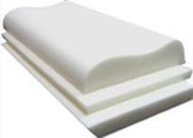 Віскоеластична подушка для шиї, 60 x 30 x 12 см, регульована по висоті