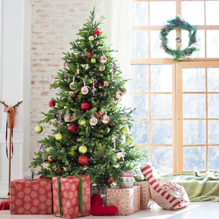 Різдвяних прикрас у формі цукерок для ялинки 12 шт No-Hell