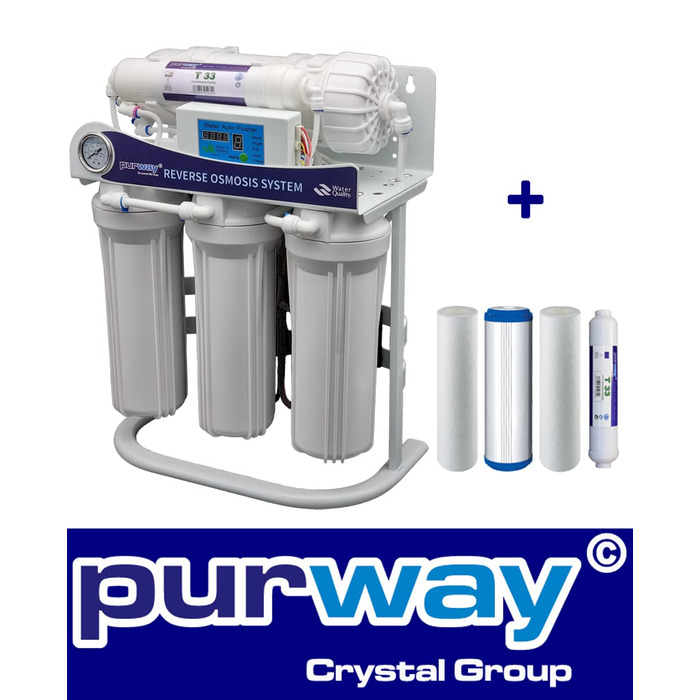 Ступенів 600 GPD Система зворотного осмосу з прямим потоком НАБІР ФІЛЬТРУ НА ЗАМІНУ, 5