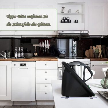 Розсувна дошка Eucteje Розкатна дошка Обладнання для розсувної дошки Килимок Glider Підкладкова дошка Аксесуари Сумісні з кухонним комбайном Thermomix TM5 TM6