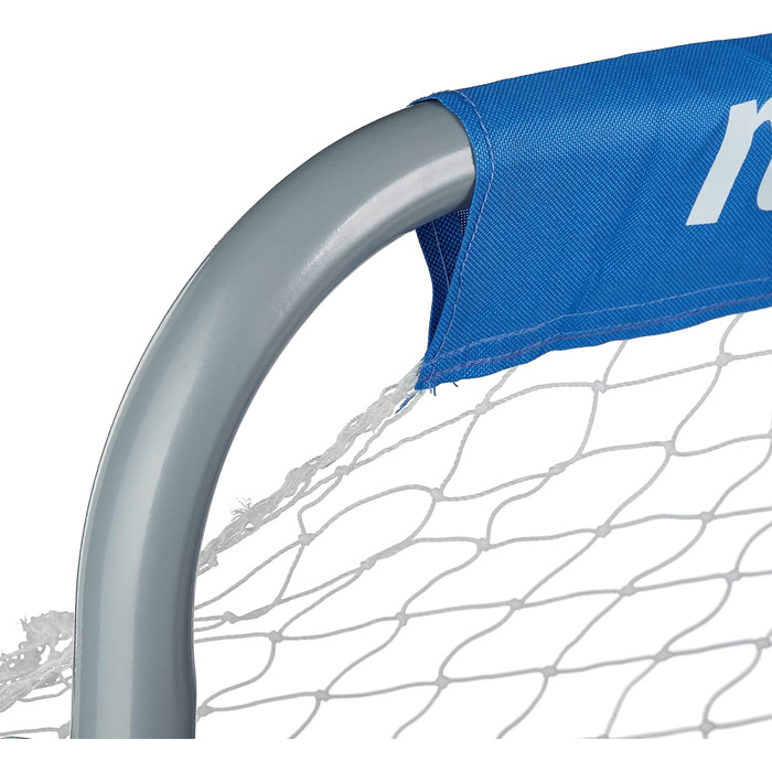 Футбольні ворота Relaxdays для саду, комплект з 2 шт. , для дітей та дорослих, 110 x 150 x 75 см (В x Ш x Г), металеві, міцні футбольні ворота, сині